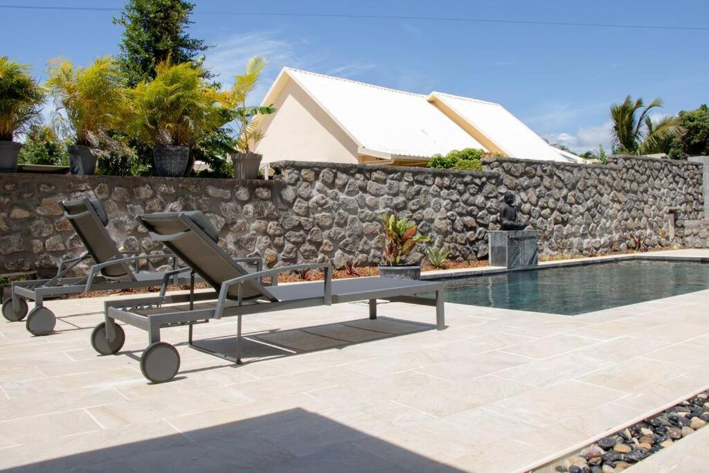 Villa Du Beau Vallon 2 Jacuzzi Privatif Et Piscine Chauffee Partagee Saint-Benoît Eksteriør bilde