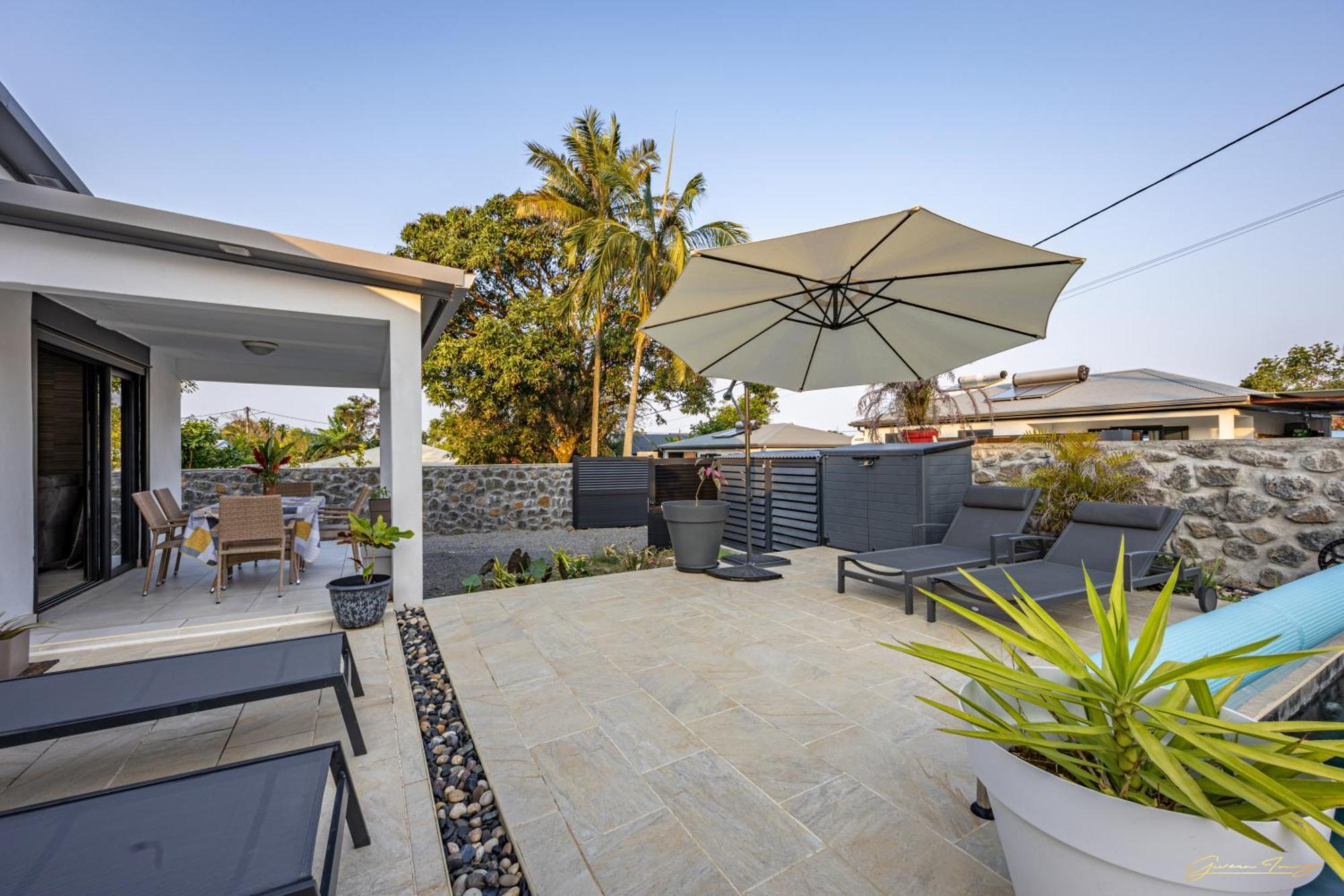 Villa Du Beau Vallon 2 Jacuzzi Privatif Et Piscine Chauffee Partagee Saint-Benoît Eksteriør bilde